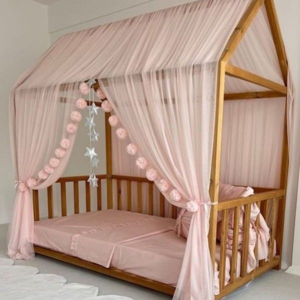 Cama casa con barandas
2 x 1