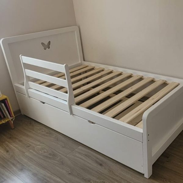 Cama con nido clásico + baranda