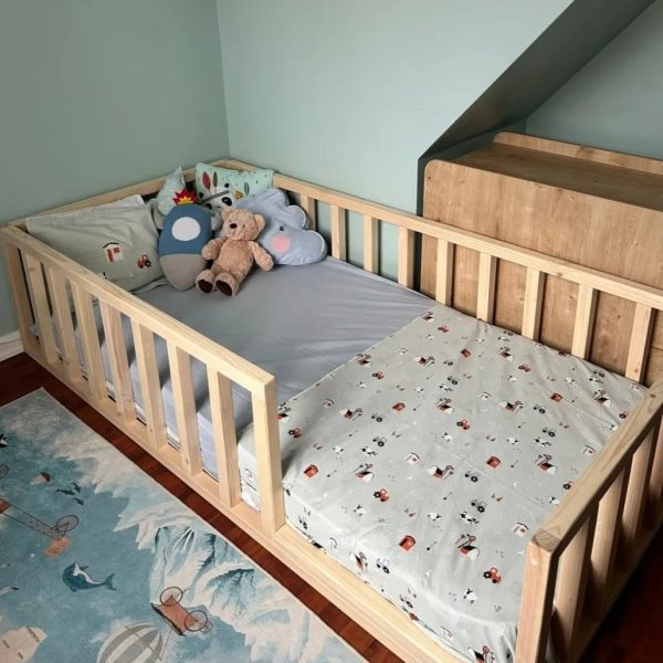 Cama corral
 baranda 2x2
50cm alto