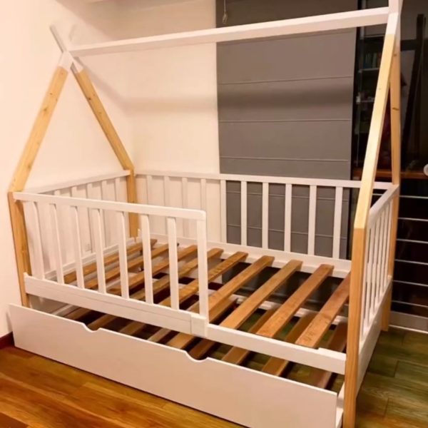 Cama tipi corral
Con nido